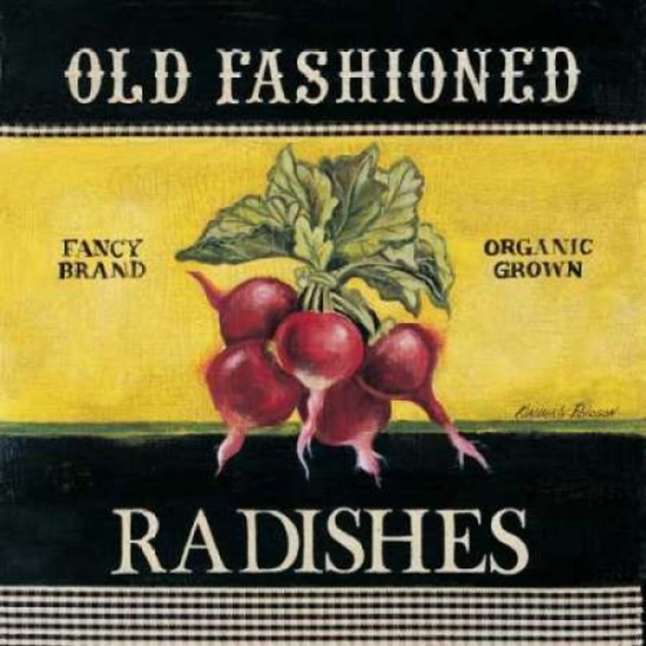 Old Fashioned Radishes Poster Print by Kimberly Poloson - Item # VARPDXPOL106